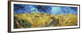 Crows over Wheatfield, 1890-Vincent van Gogh-Framed Giclee Print