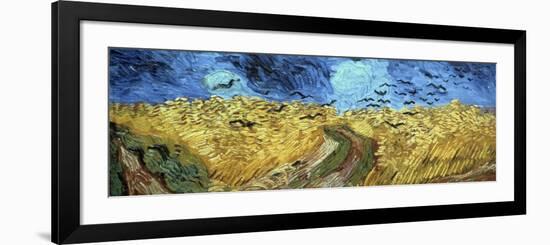 Crows over Wheatfield, 1890-Vincent van Gogh-Framed Giclee Print