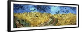 Crows over Wheatfield, 1890-Vincent van Gogh-Framed Giclee Print