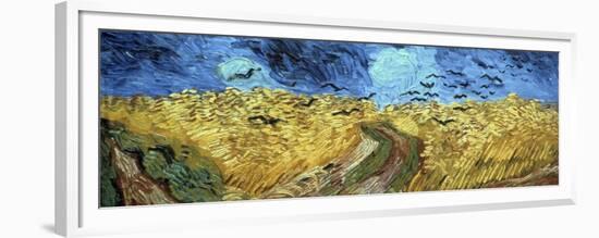 Crows over Wheatfield, 1890-Vincent van Gogh-Framed Giclee Print