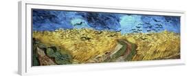 Crows over Wheatfield, 1890-Vincent van Gogh-Framed Giclee Print