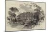 Croxteth Hall, Near Liverpool, the Seat of the Earl of Sefton-null-Mounted Giclee Print