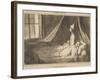 Croyant L'Apercevoir-Honore Daumier-Framed Giclee Print