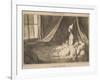 Croyant L'Apercevoir-Honore Daumier-Framed Giclee Print