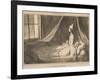 Croyant L'Apercevoir-Honore Daumier-Framed Giclee Print