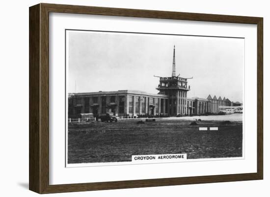 Croydon Aerodrome, 1936-null-Framed Giclee Print