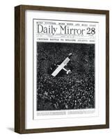 Croydon Battle to Welcome Atlantic Hero-null-Framed Photographic Print