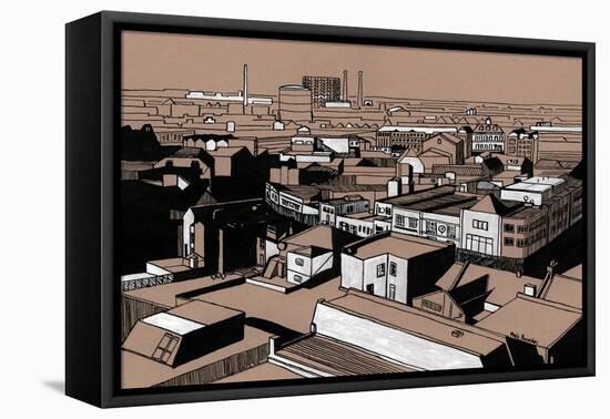 Croydon View, 2016-Matt Bannister-Framed Stretched Canvas