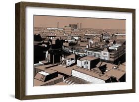 Croydon View, 2016-Matt Bannister-Framed Giclee Print