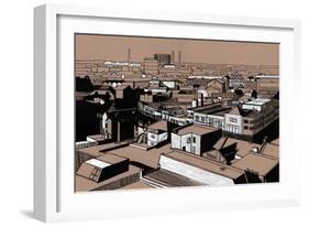 Croydon View, 2016-Matt Bannister-Framed Giclee Print