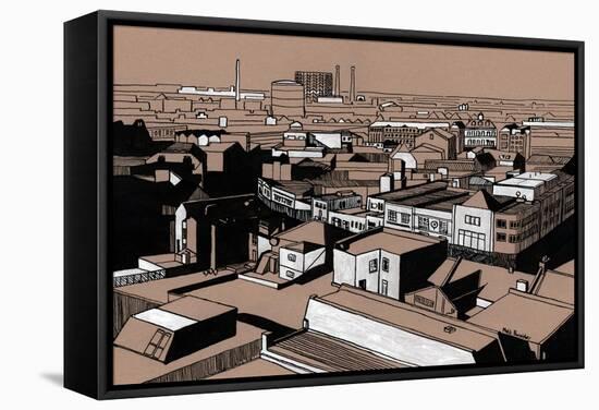 Croydon View, 2016-Matt Bannister-Framed Stretched Canvas