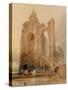 Croyland Abbey, Crowland-John Sell Cotman-Stretched Canvas