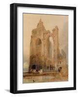 Croyland Abbey, Crowland-John Sell Cotman-Framed Giclee Print