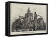 Croyland Abbey, Near Peterborough, Yorkshire-null-Framed Stretched Canvas