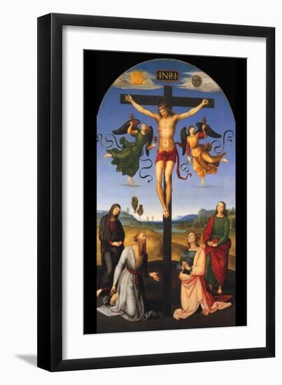 Crucified Christ-Raphael-Framed Art Print