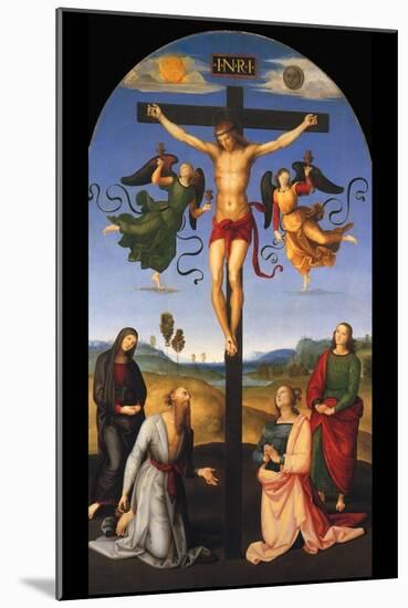 Crucified Christ-Raphael-Mounted Art Print