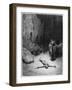 Crucified Man, Illustration from "The Divine Comedy" by Dante Alighieri Paris, Published 1885-Gustave Doré-Framed Giclee Print