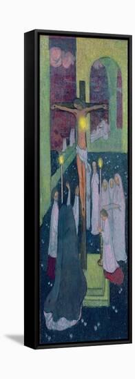 Crucified Sacred Heart, 1894-Maurice Denis-Framed Stretched Canvas