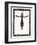 Crucifix, 1919-Eric Gill-Framed Giclee Print