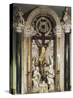 Crucifix Altar from Recco Parish Church-null-Stretched Canvas