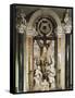 Crucifix Altar from Recco Parish Church-null-Framed Stretched Canvas