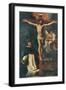 Crucifix and St. Peter Martyr-il Guercino-Framed Giclee Print