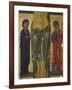 Crucifix by Berlinghiero Berlinghieri, Detail of Central Part, 13th Century-null-Framed Giclee Print