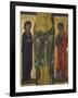 Crucifix by Berlinghiero Berlinghieri, Detail of Central Part, 13th Century-null-Framed Giclee Print