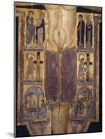 Crucifix, Detail of Central Part, 12th Century-null-Mounted Giclee Print