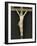 Crucifix en ivoire sur fond de velours, dans un cadre-null-Framed Giclee Print
