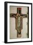 Crucifix from the Chapel of Isotta Degli Atti, circa 1312-Giotto di Bondone-Framed Giclee Print