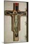 Crucifix from the Chapel of Isotta Degli Atti, circa 1312-Giotto di Bondone-Mounted Giclee Print