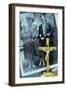 Crucifix Painted Gold-Den Reader-Framed Photographic Print