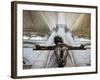 Crucifix, St. Stephen's Cathedral, Sens, Yonne, Burgundy, France, Europe-Godong-Framed Photographic Print