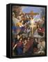 Crucifix with Angels, Circa 1660-Charles Le Brun-Framed Stretched Canvas