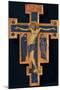 Crucifix-Master of the Blue Crosses-Mounted Art Print