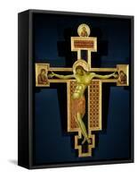 Crucifix-Cimabue-Framed Stretched Canvas