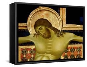 Crucifix-Cimabue-Framed Stretched Canvas