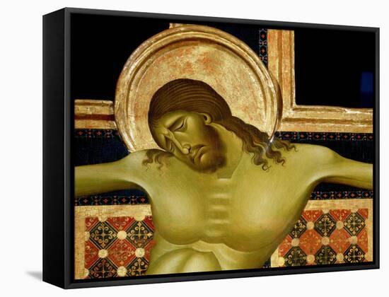 Crucifix-Cimabue-Framed Stretched Canvas