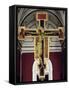 Crucifix-Cimabue-Framed Stretched Canvas