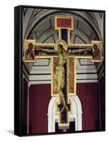 Crucifix-Cimabue-Framed Stretched Canvas