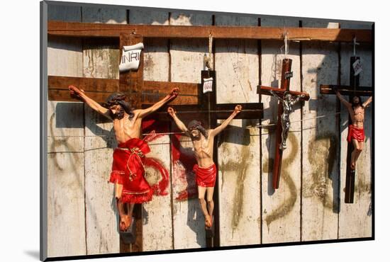 Crucifixes for Sale-Danny Lehman-Mounted Photographic Print