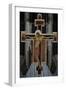 CRUCIFIXION - 1260 - ITALIAN GOTHIC - DUECENTO. Location: IGREJA DE SAO DOMINGOS, AREZZO, ITALIA-CIMABUE-Framed Premium Giclee Print