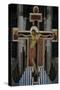 CRUCIFIXION - 1260 - ITALIAN GOTHIC - DUECENTO. Location: IGREJA DE SAO DOMINGOS, AREZZO, ITALIA-CIMABUE-Stretched Canvas