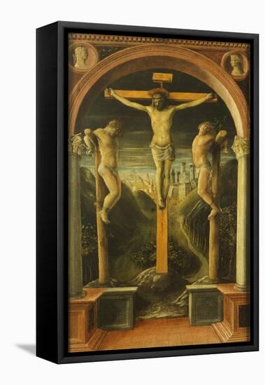 Crucifixion, 1456-Vincenzo Foppa-Framed Stretched Canvas