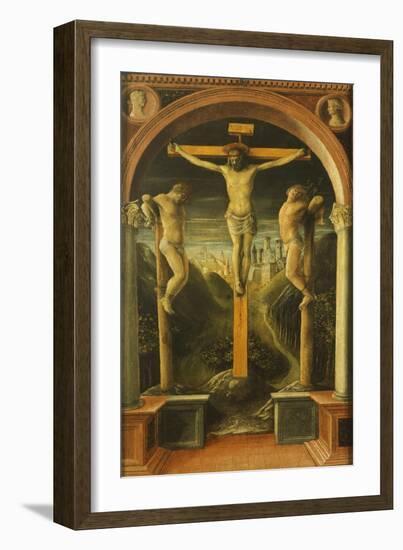 Crucifixion, 1456-Vincenzo Foppa-Framed Giclee Print