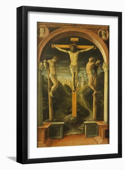 Crucifixion, 1456-Vincenzo Foppa-Framed Giclee Print