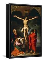 Crucifixion, 1466-1645-Giovanni Francesco Barbieri-Framed Stretched Canvas