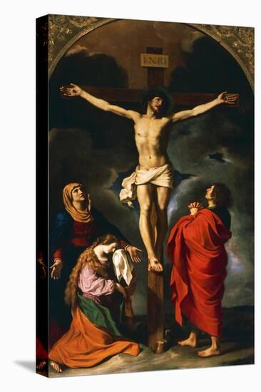 Crucifixion, 1466-1645-Giovanni Francesco Barbieri-Stretched Canvas