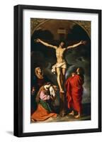 Crucifixion, 1466-1645-Giovanni Francesco Barbieri-Framed Giclee Print